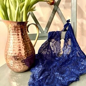 Elegant Blue Lace Teddy